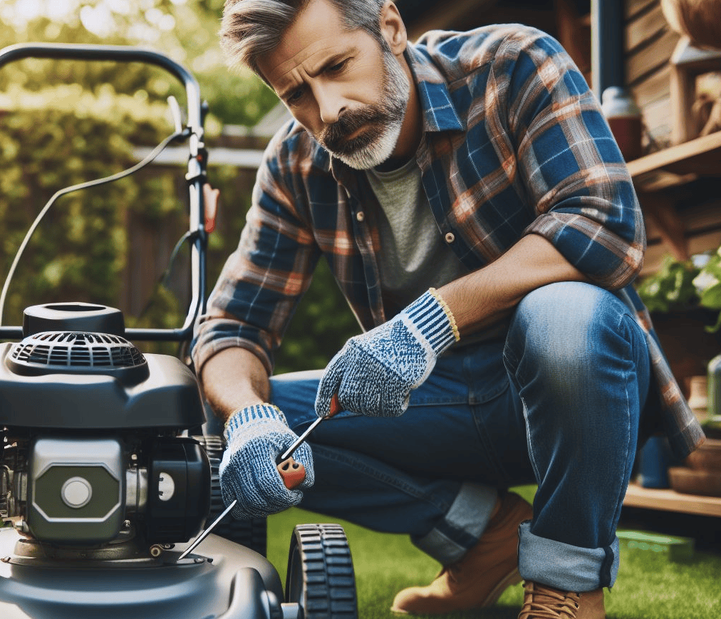 lawn mower maintenance