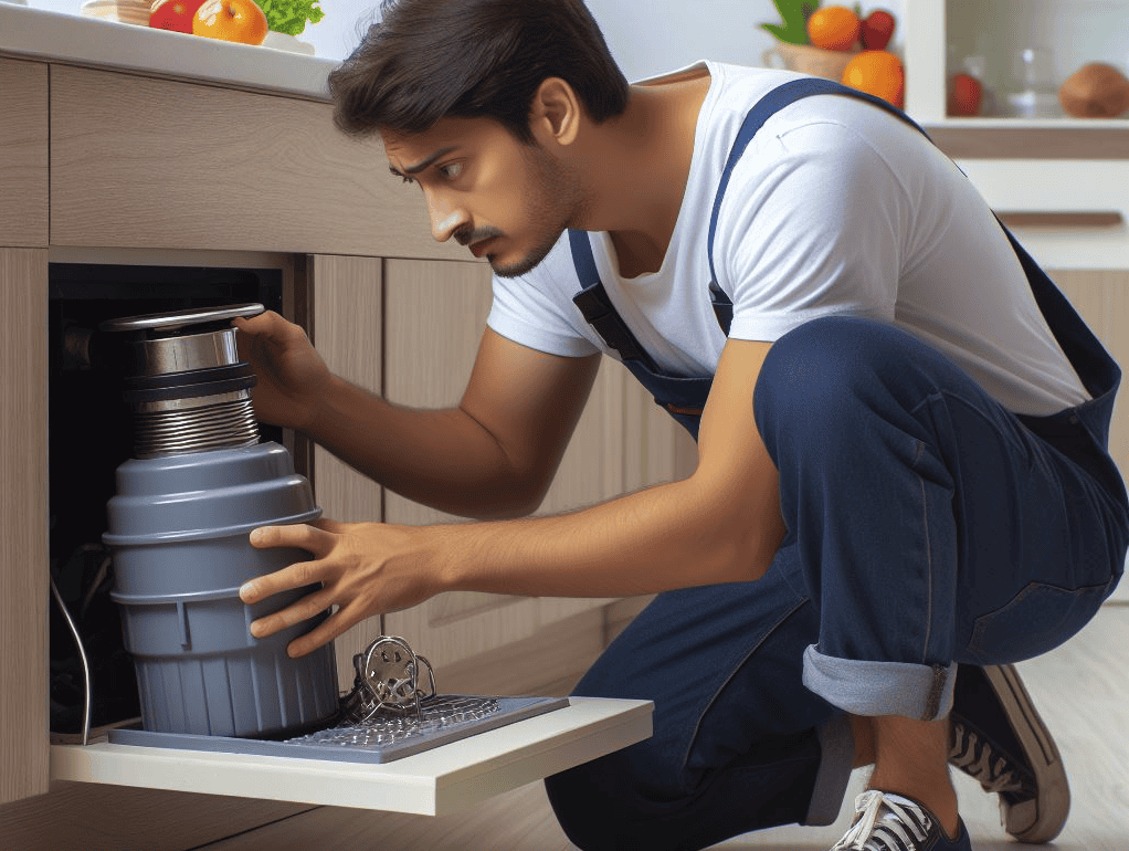 fix a Stuck Garbage Disposal Unit