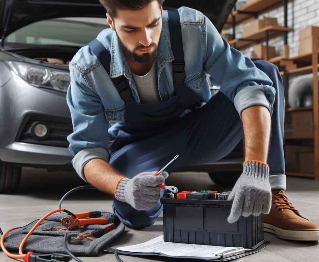 Disconnect the Old Car Battery