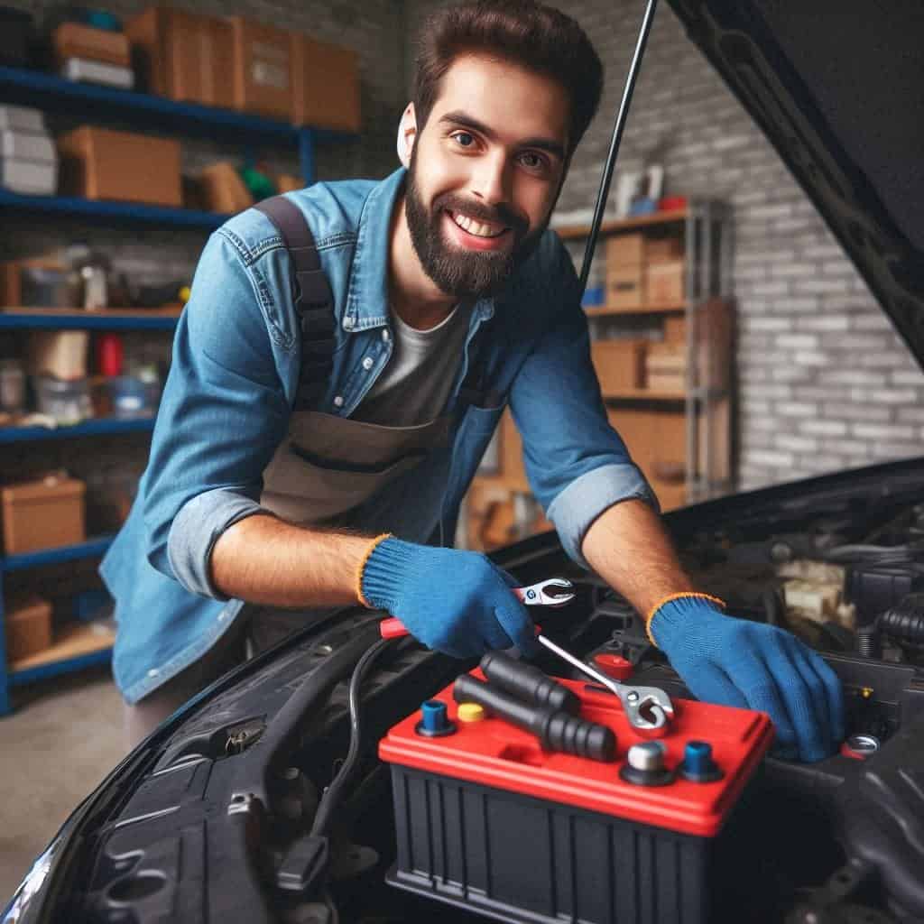 how to replace a car battery