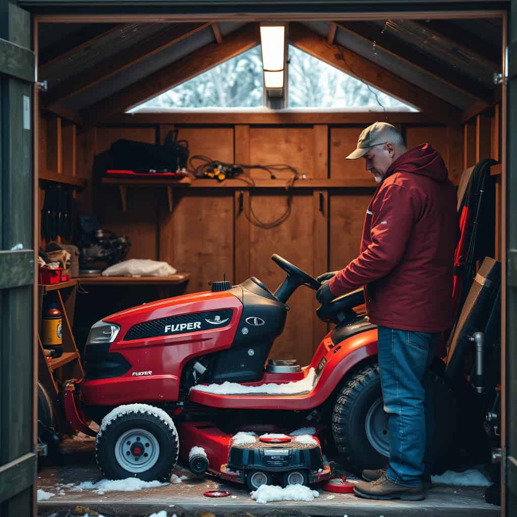 Lawn Mower Winter Storage