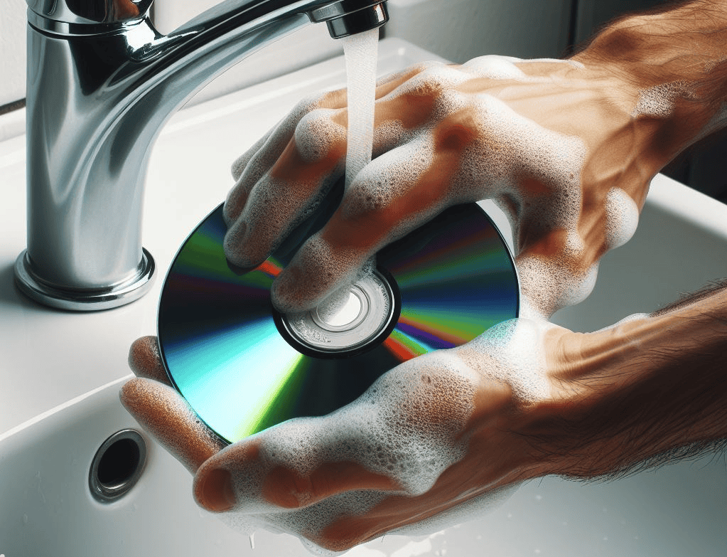 safest ways to clean a CD or DVD